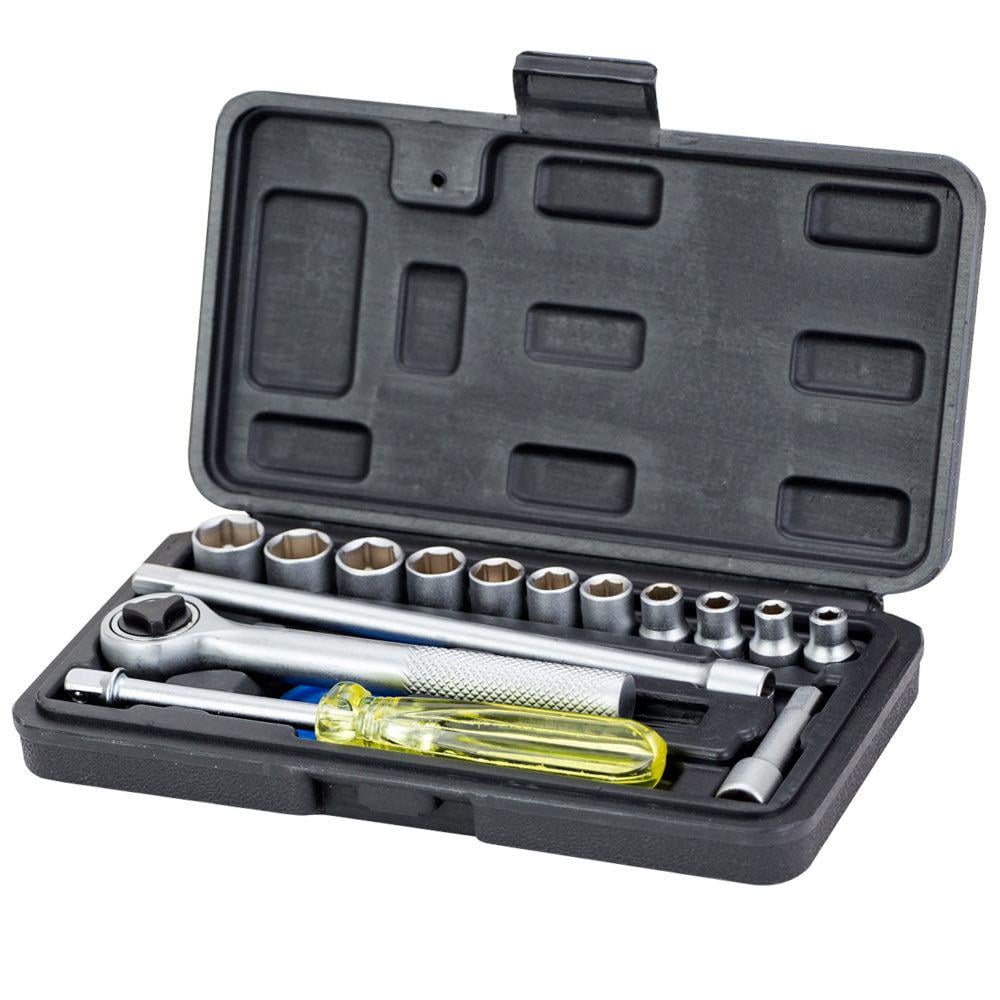Набір насадок торцевих Grad в кейсі 1/4" 16 шт. (6003045)