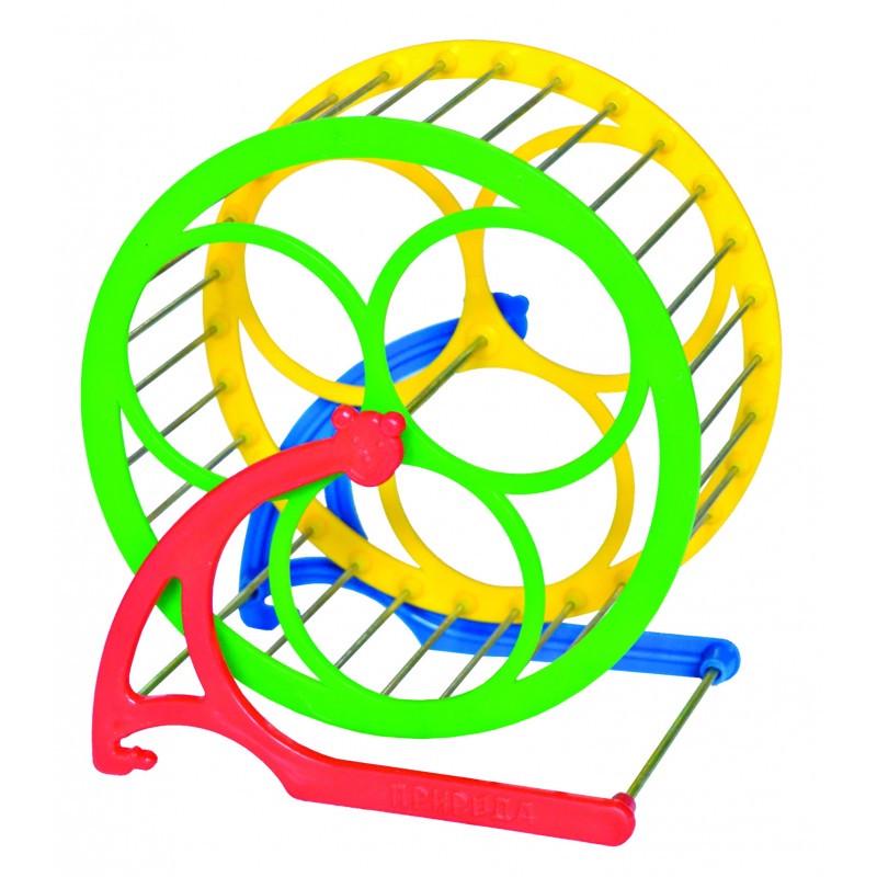 Колесо для хом'яка на підставці Природа 14 см (00000002568)
