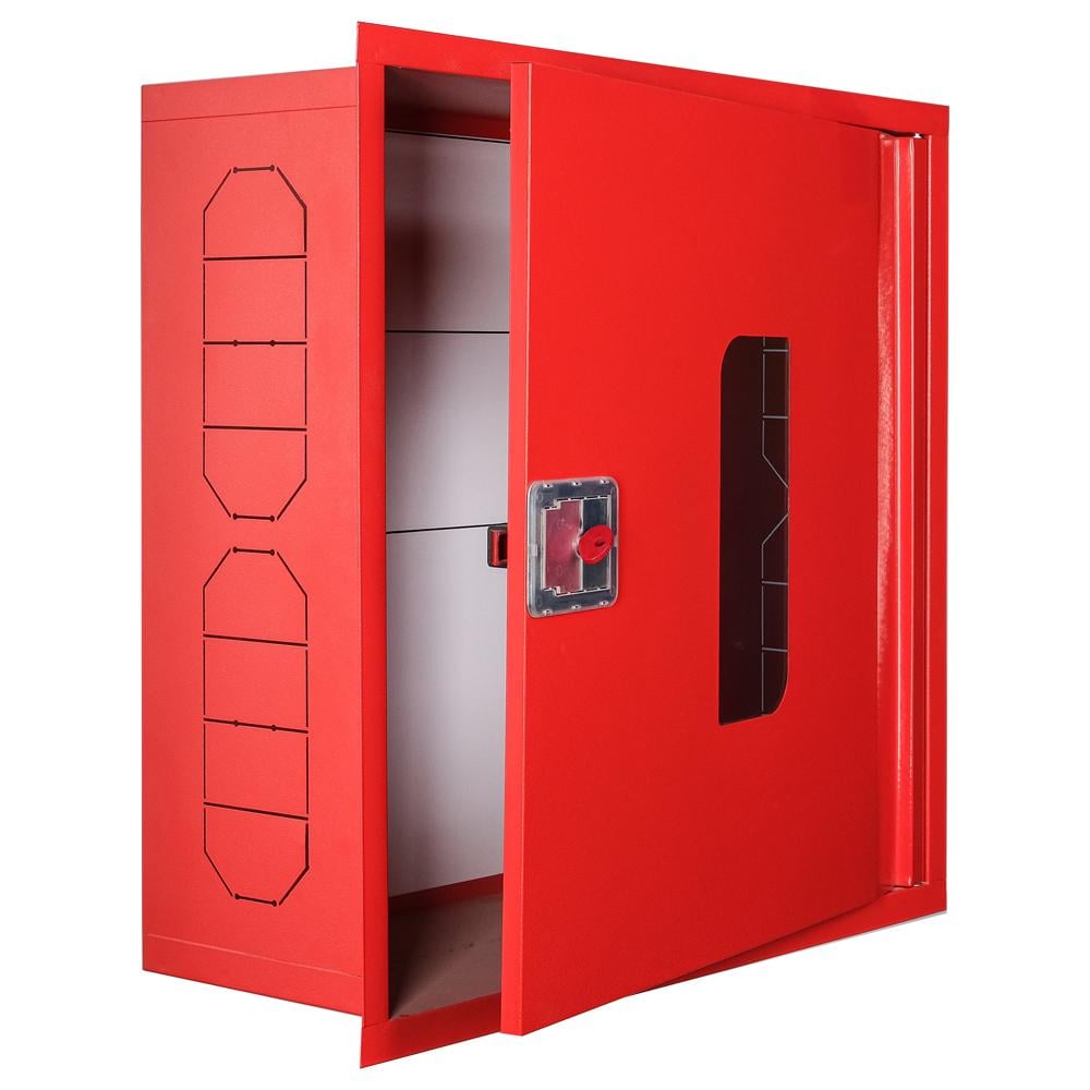 Пожарный шкаф RAL 3020 ШП-ВС 60/60 встроен с задней стенкой 600х600х230 мм Красный (9661346) - фото 2