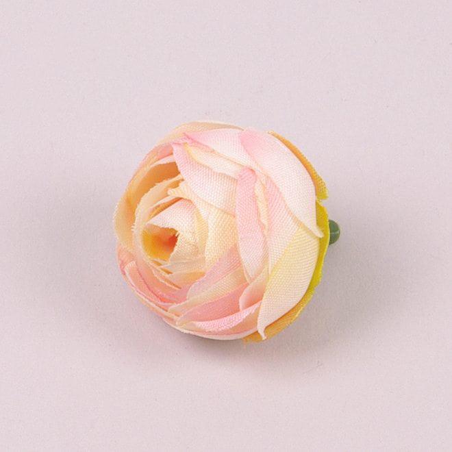 Головка Камелии Flora мини 36 шт. Кремово-розовый (22991)