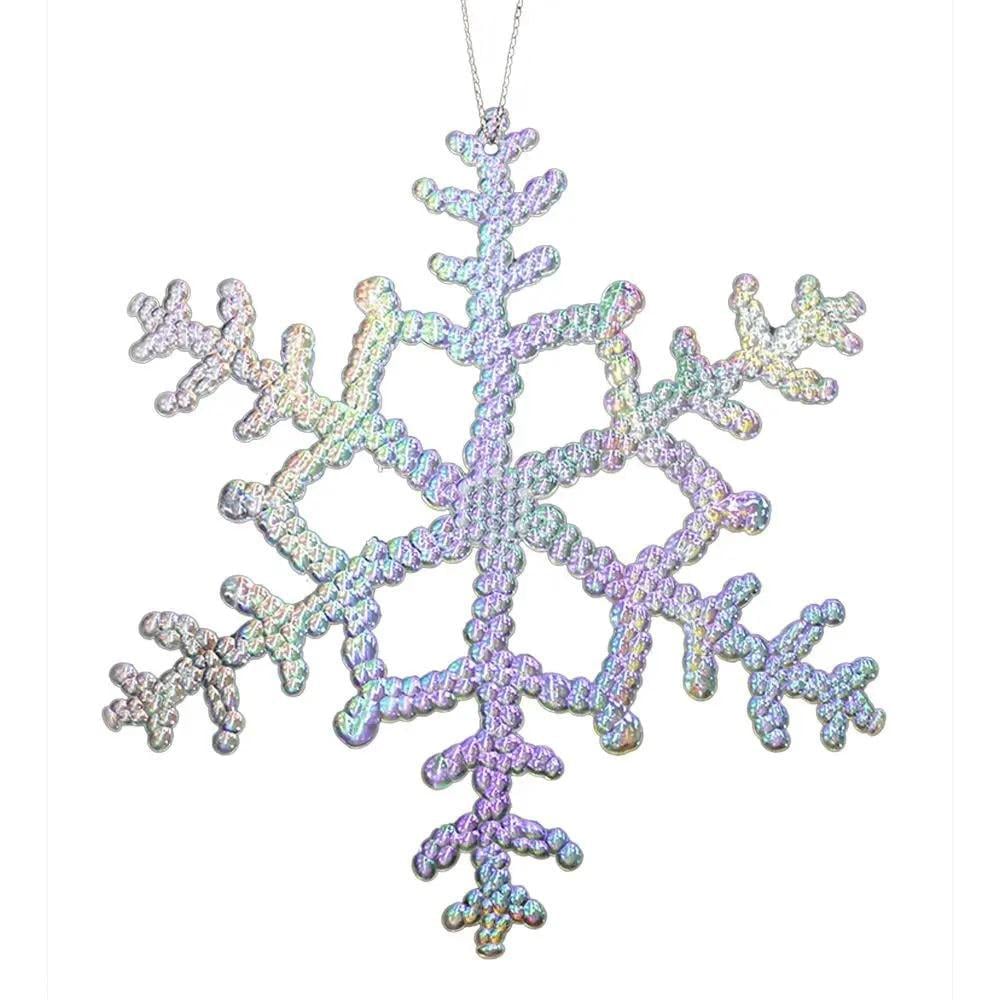 Снежинка для елки 30 см Серебряный (TY-5-R-196)