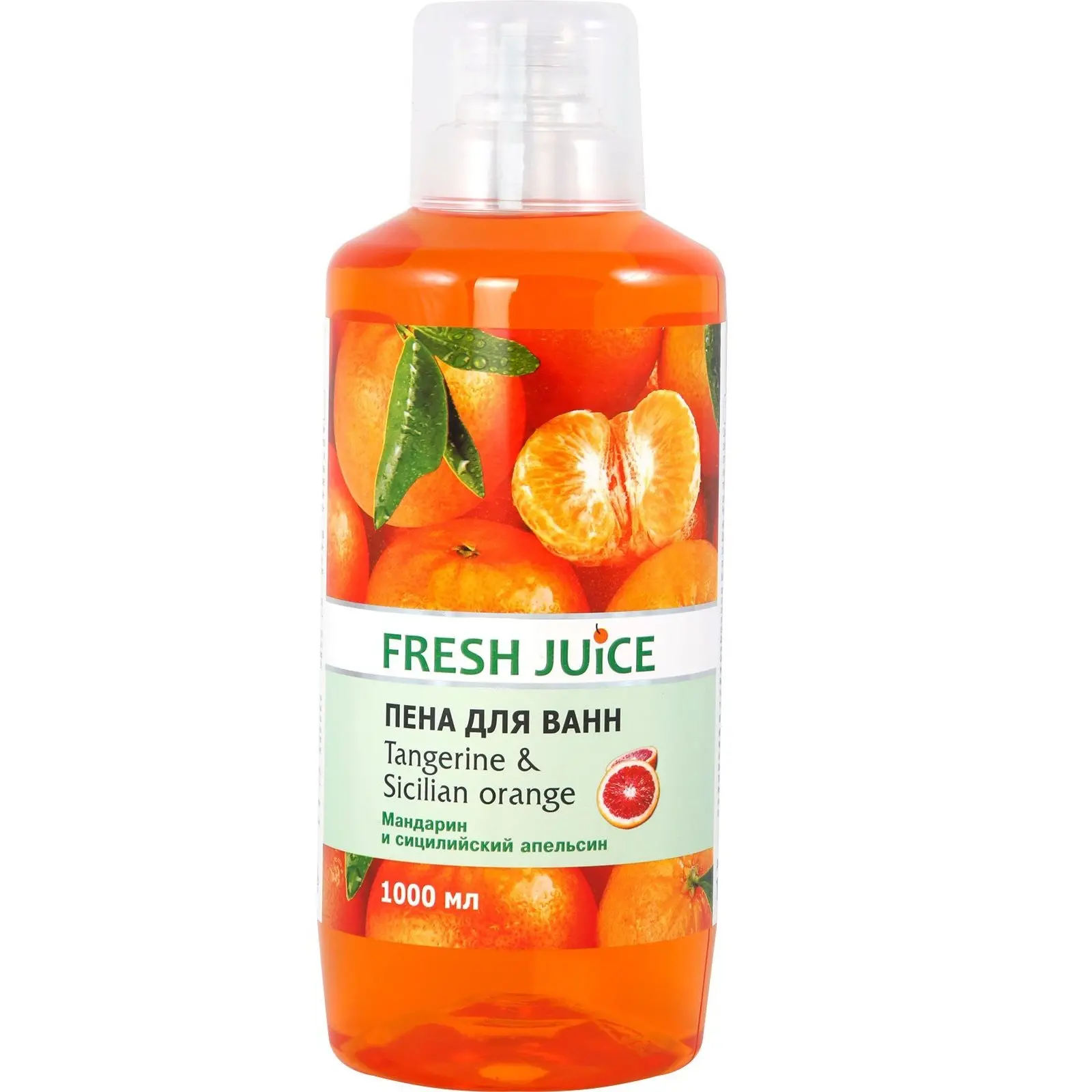 Піна для ванн Fresh Juice Tangerine&Sicilian Orange 1 л (936326)