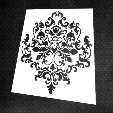 Трафарет многоразовый DFA Дамаск 40 для штукатурки и краски (D00040)