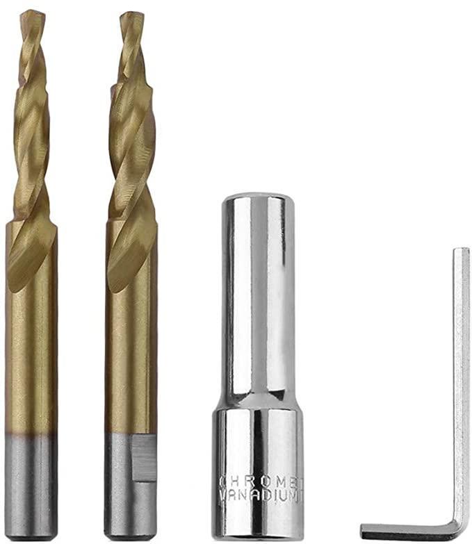 Набір для вилучення зламаних свічок Rewolt розжарювання та відновлення різьблення 8/10 мм (T4972) - фото 6