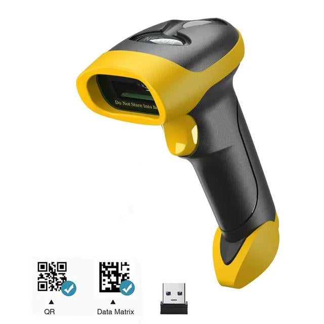 Сканер штрих-кодів бездротовий Netum L8BL Pro 1D/2D Bluetooth для пРРО з Android/iOS/Windows - фото 2