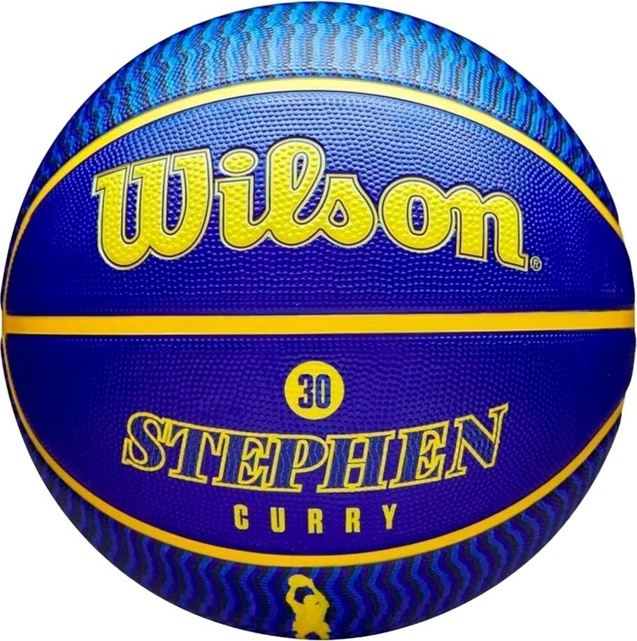 Баскетбольний м'яч Wilson NBA PLAYER ICON OUTDOOR STEPHEN CURRY р. 7 Синьо-жовтий (WZ4006101XB7) Баскетбольний м'яч Wilson NBA PLAYER ICON OUTDOOR STEPHEN CURRY р. 7 Синьо-жовтий (WZ4006101XB7)