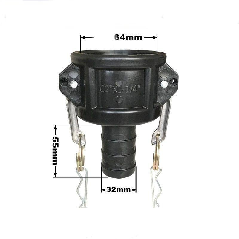 Муфта-розетка Camlock C-200 1 1/4" под рукав 32 мм (35380261)