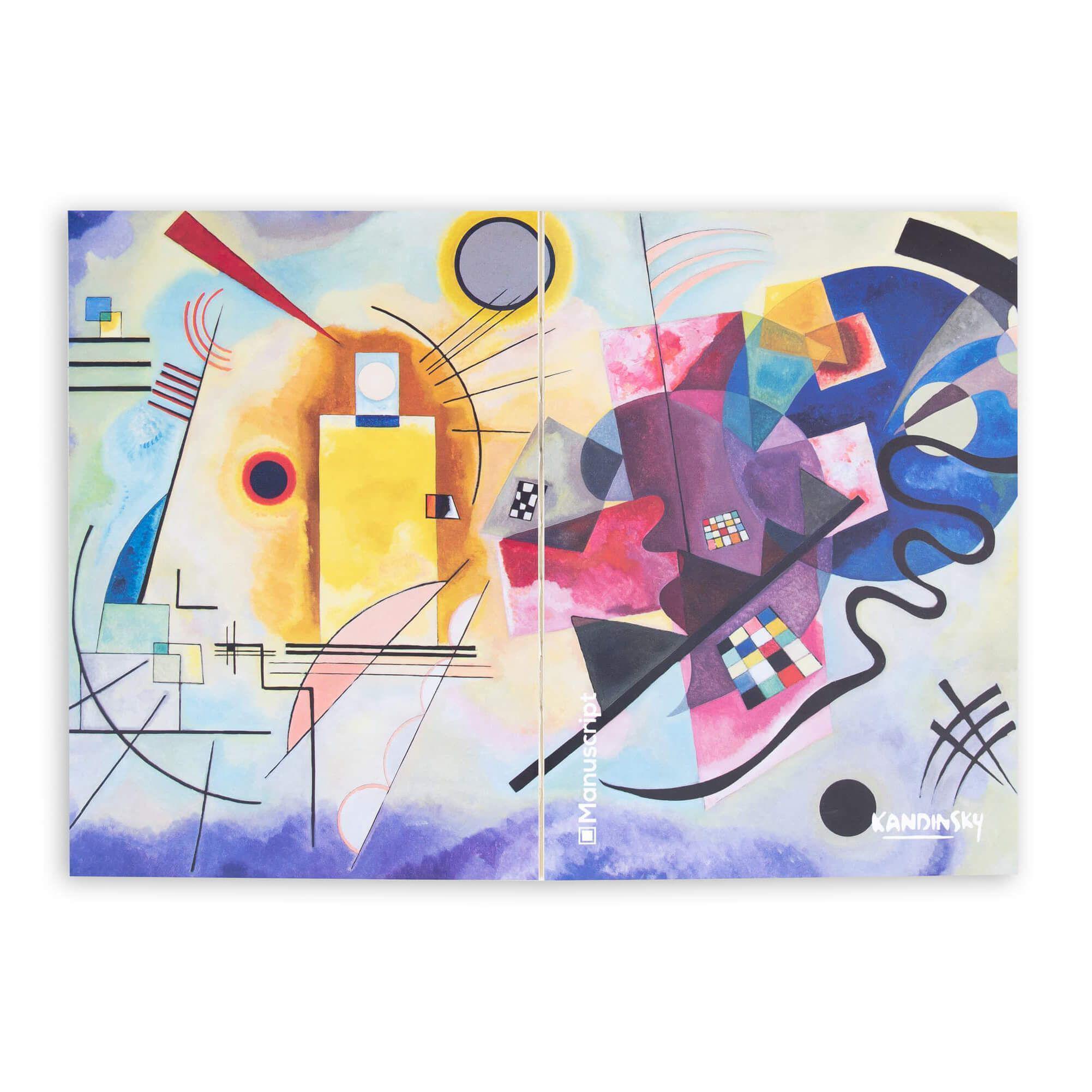 Скетчбук Manuscript Kandinsky 1925 A5 Чистые 80 страниц с открытым переплетом (M - K1925) - фото 4