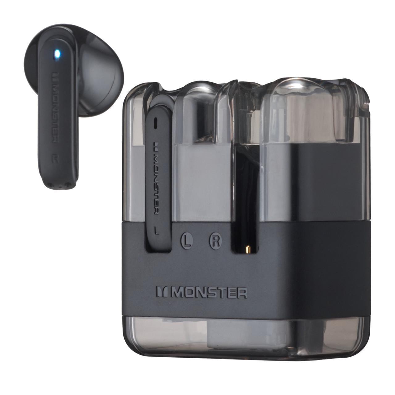 Наушники Monster XKT12 Wireless Bluetooth 5.3 Gaming earbuds Черный (2818616178)
