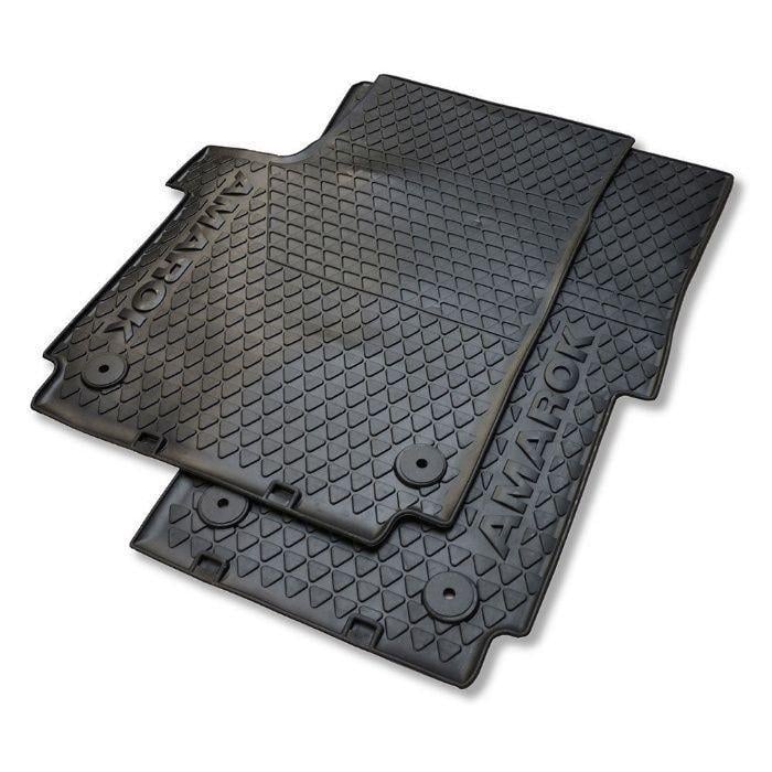 Коврики в салон Volkswagen Amarok 2010 - резиновые 4 шт. (2H1061500A 82V)
