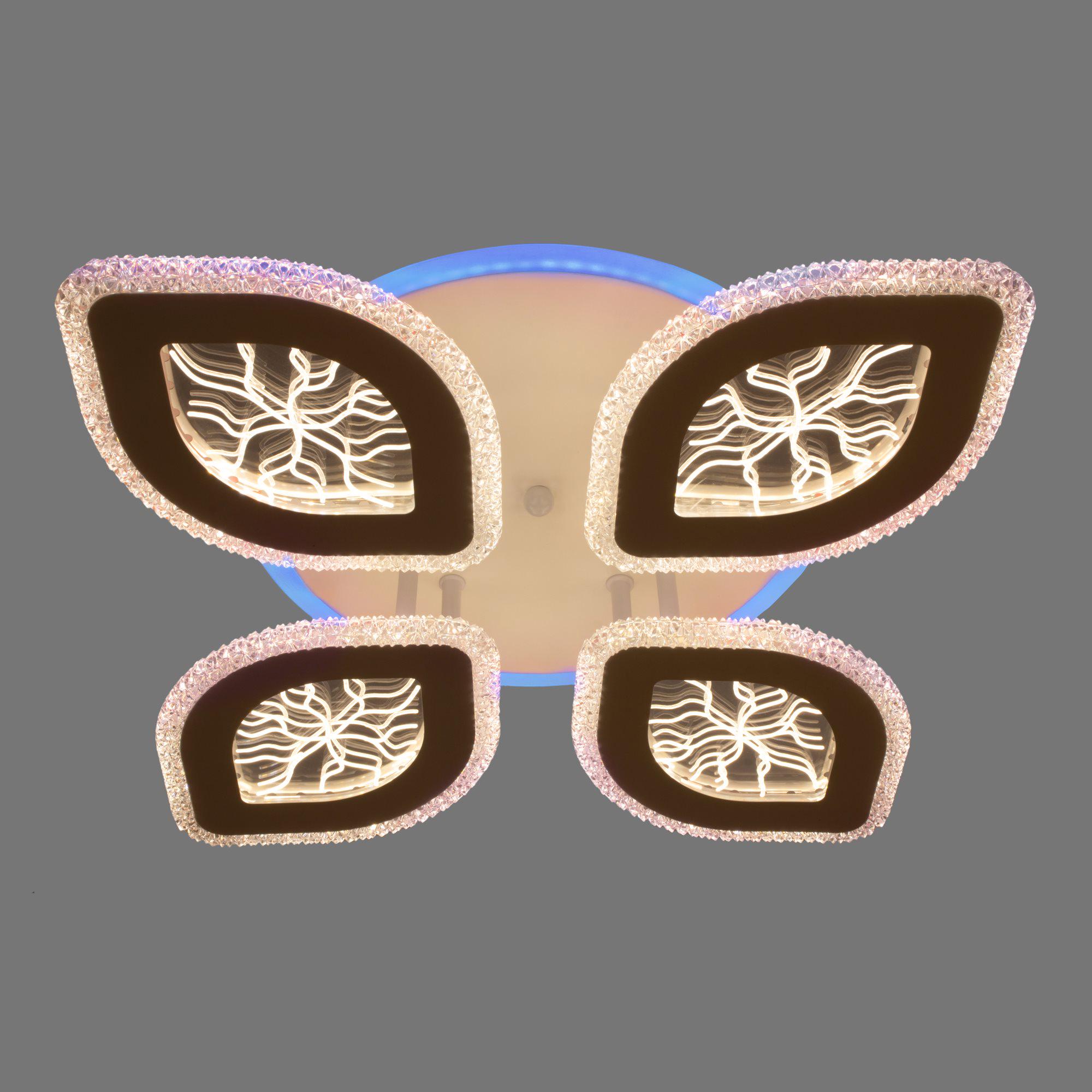 Люстра светодиодная акриловая S2313/4 Белый