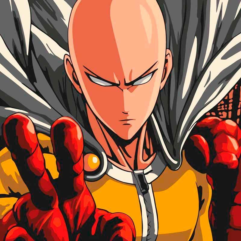 Картина за номерами ART CRAFT One-Punch Man 40х40 см (16083-AC) Картина за номерами ART CRAFT One-Punch Man 40х40 см (16083-AC)