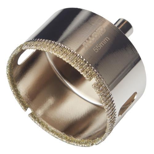 Сверло корончатое Alloid Base алмазное по стеклу и керамике 55 мм (GS-50055)