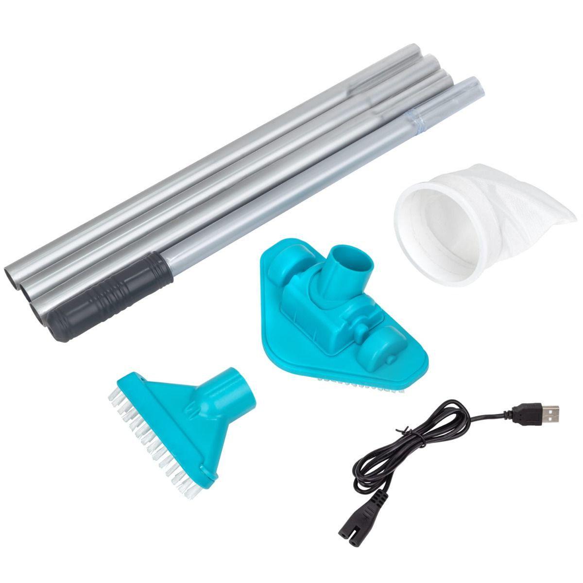 Пылесос ручной для бассейна Kokido Telsa 05 с щеткой и сачком - фото 3 Пылесос ручной для бассейна Kokido Telsa 05 с щеткой и сачком - фото 3