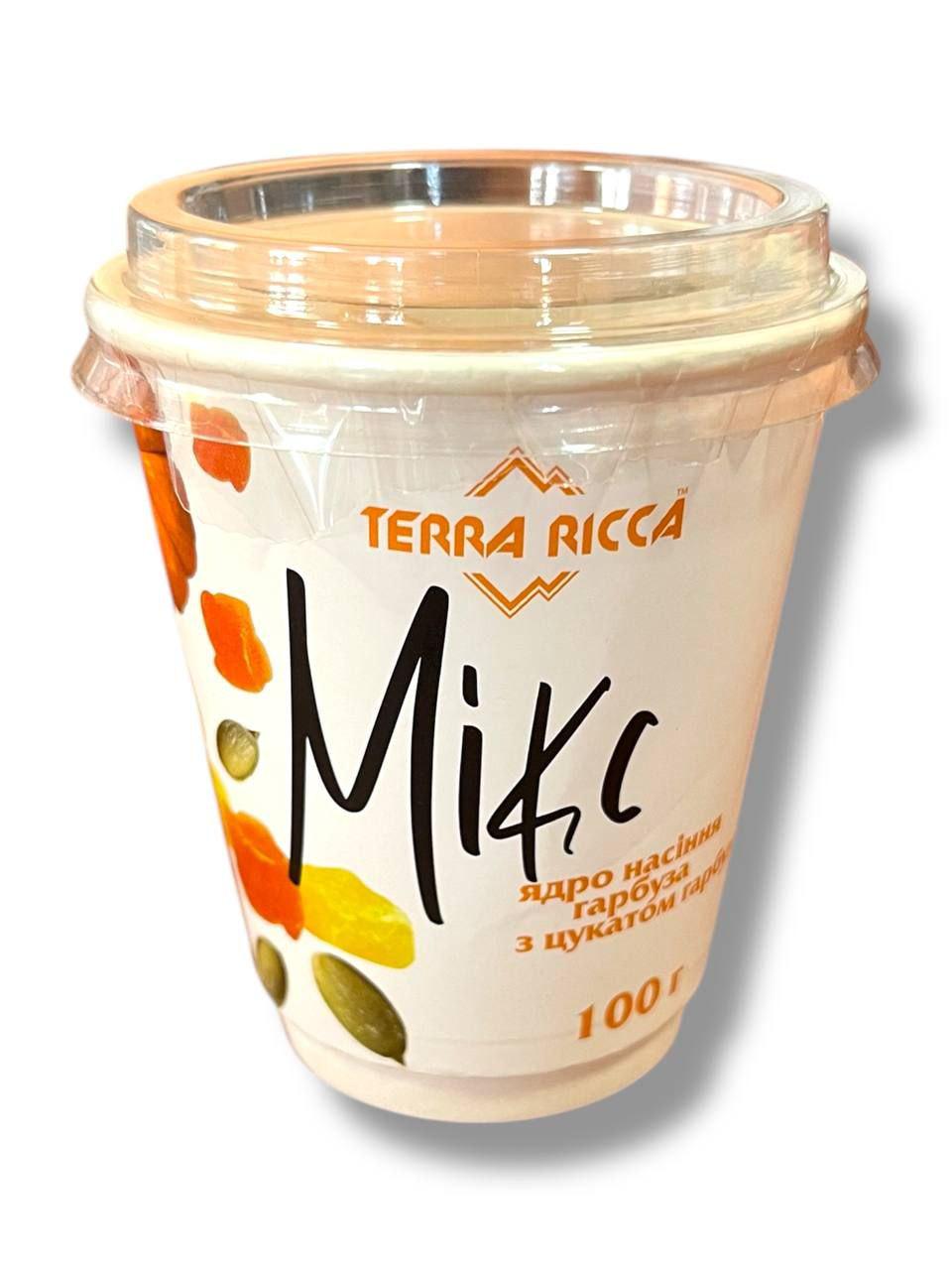 Ядро ​​семян тыквы с цукатами Terra Ricca Микс 100 г (00000006395)