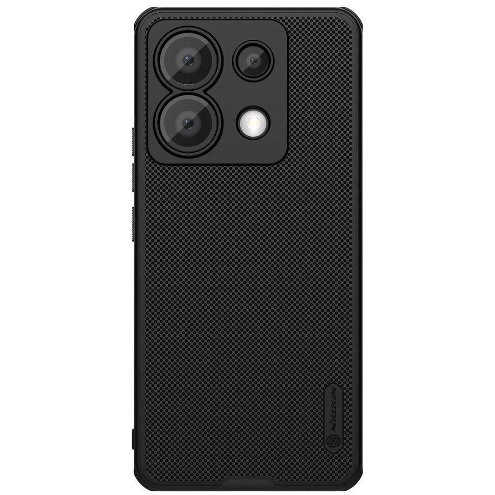 Чехол бампер Nillkin Super Frosted Shield для Xiaomi Redmi Note 13 Pro 5G/Poco X6 5G Black