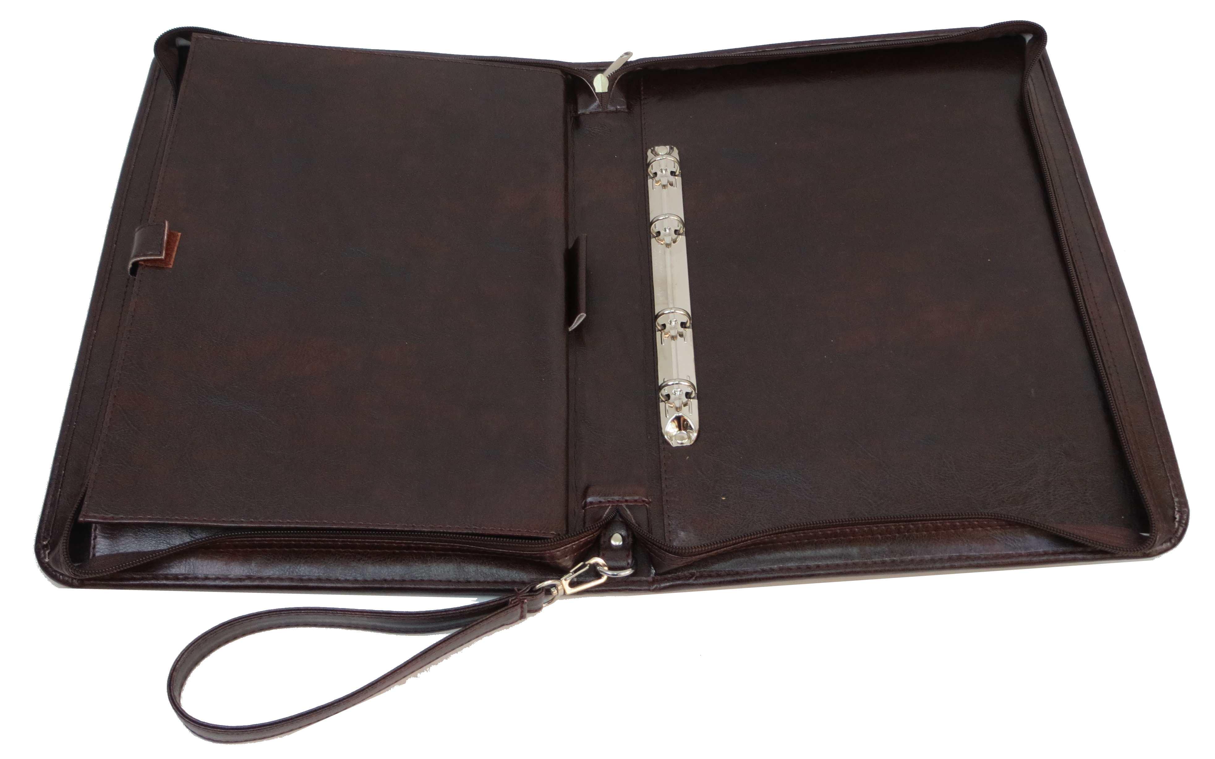 Папка деловая Exclusive для документов из экокожи Коричневый (710800-2 brown) - фото 3 Папка деловая Exclusive для документов из экокожи Коричневый (710800-2 brown) - фото 3