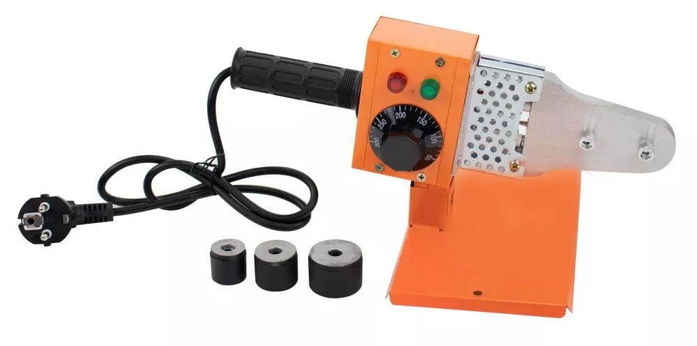 Сварочный комплект для пайки труб WEZER CF-32-1, 600 Вт, насадки парные Ø20...32 - фото 4