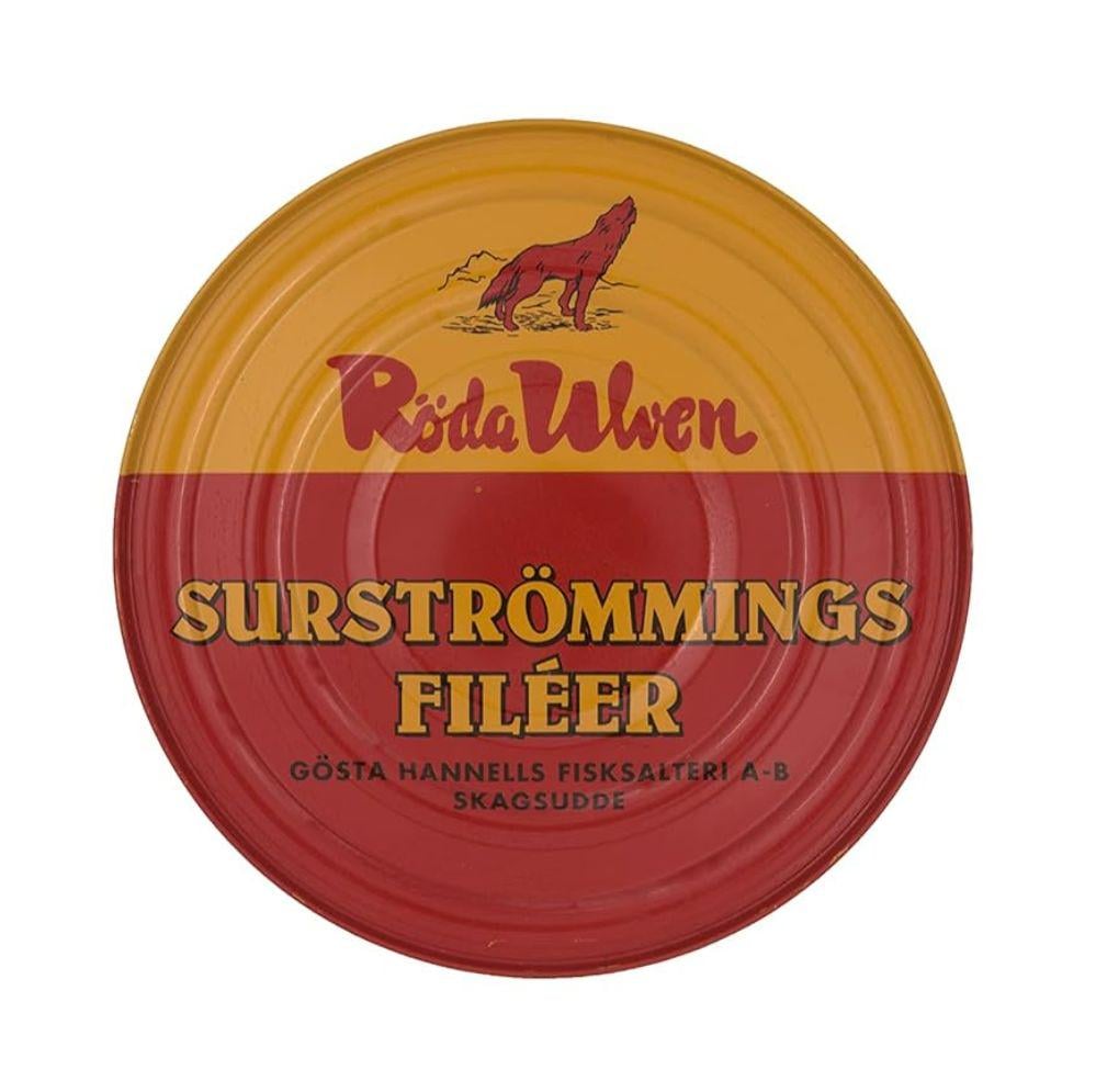 Сюрстреминг Surstromming Fileer Röda Ulven банка 400 г (22215)