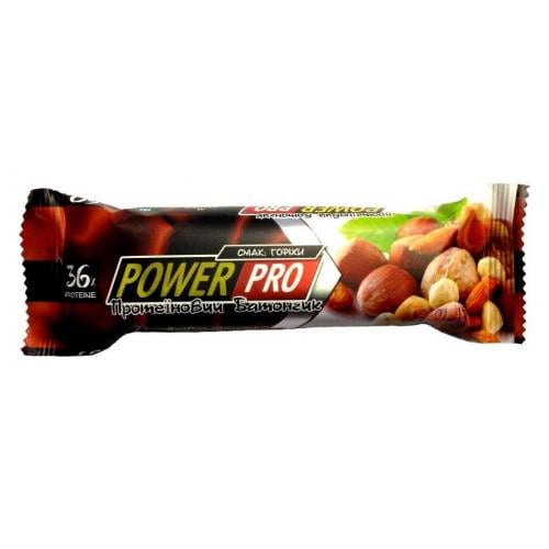 Протеїновий батончик Power Pro 36% 60 г Горіхи (06065-01)