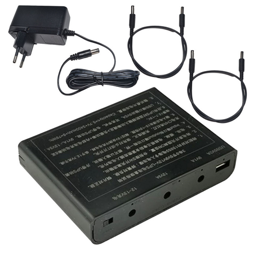 Джерело безперебійного живлення для роутера Mini UPS 18000 mAh 5/9/12V повний комплект (150-64277)