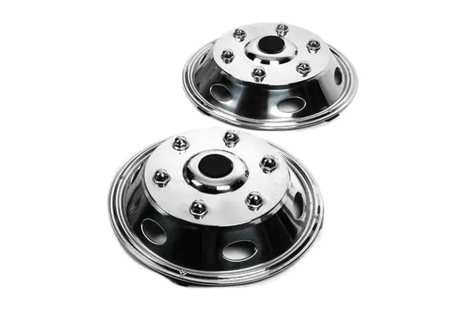 Передние колпаки Exclusive V1 R15 2-котковый Cagatay для Mercedes Sprinter W901/902/903/904/905 1995-2006 гг. нержавеющая сталь Хром Передние колпаки Exclusive V1 R15 2-котковый Cagatay для Mercedes Sprinter W901/902/903/904/905 1995-2006 гг. нержавеющая сталь Хром