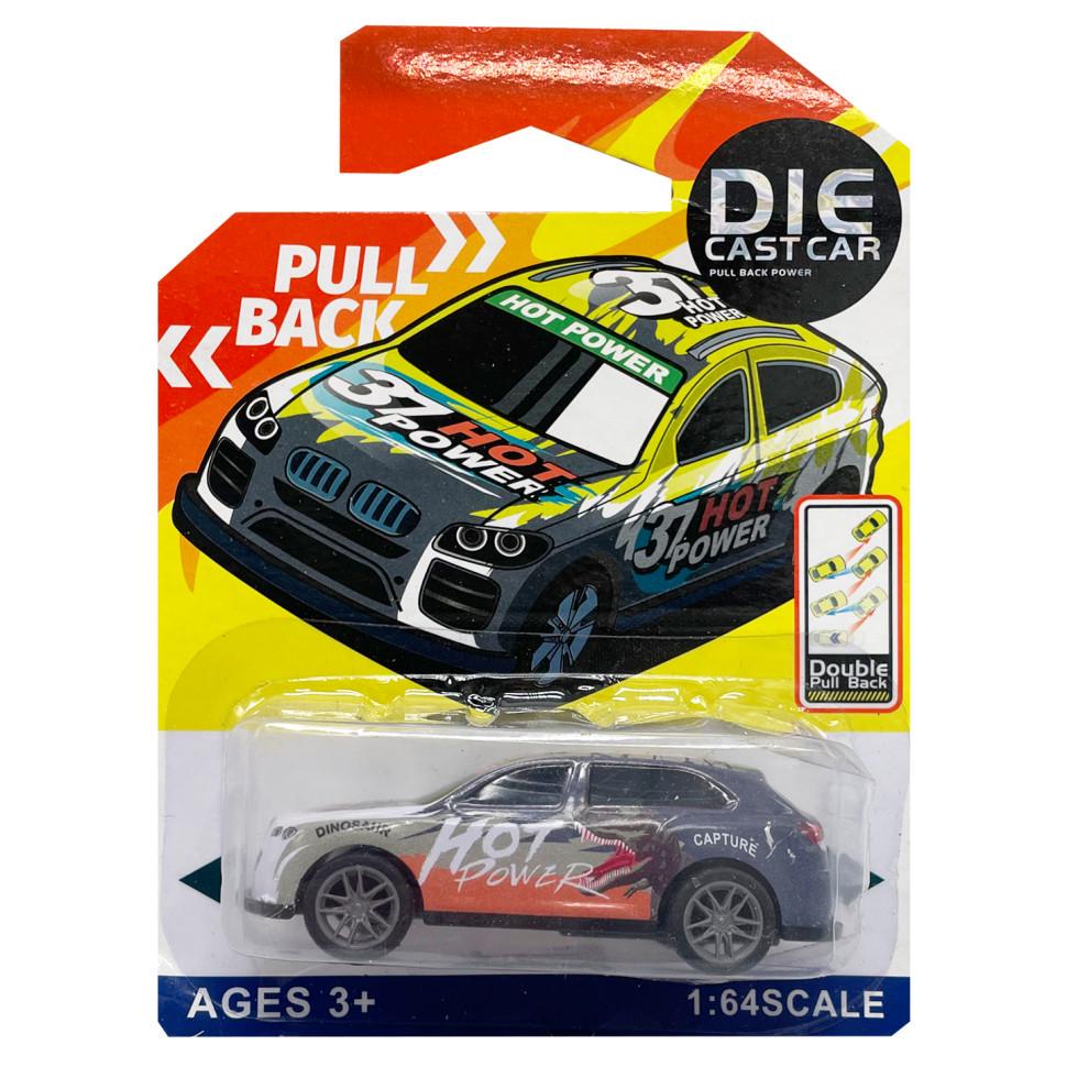 Машинка ігрова металева hot power cs101 3 масштаб 1:64 (RLT48095)