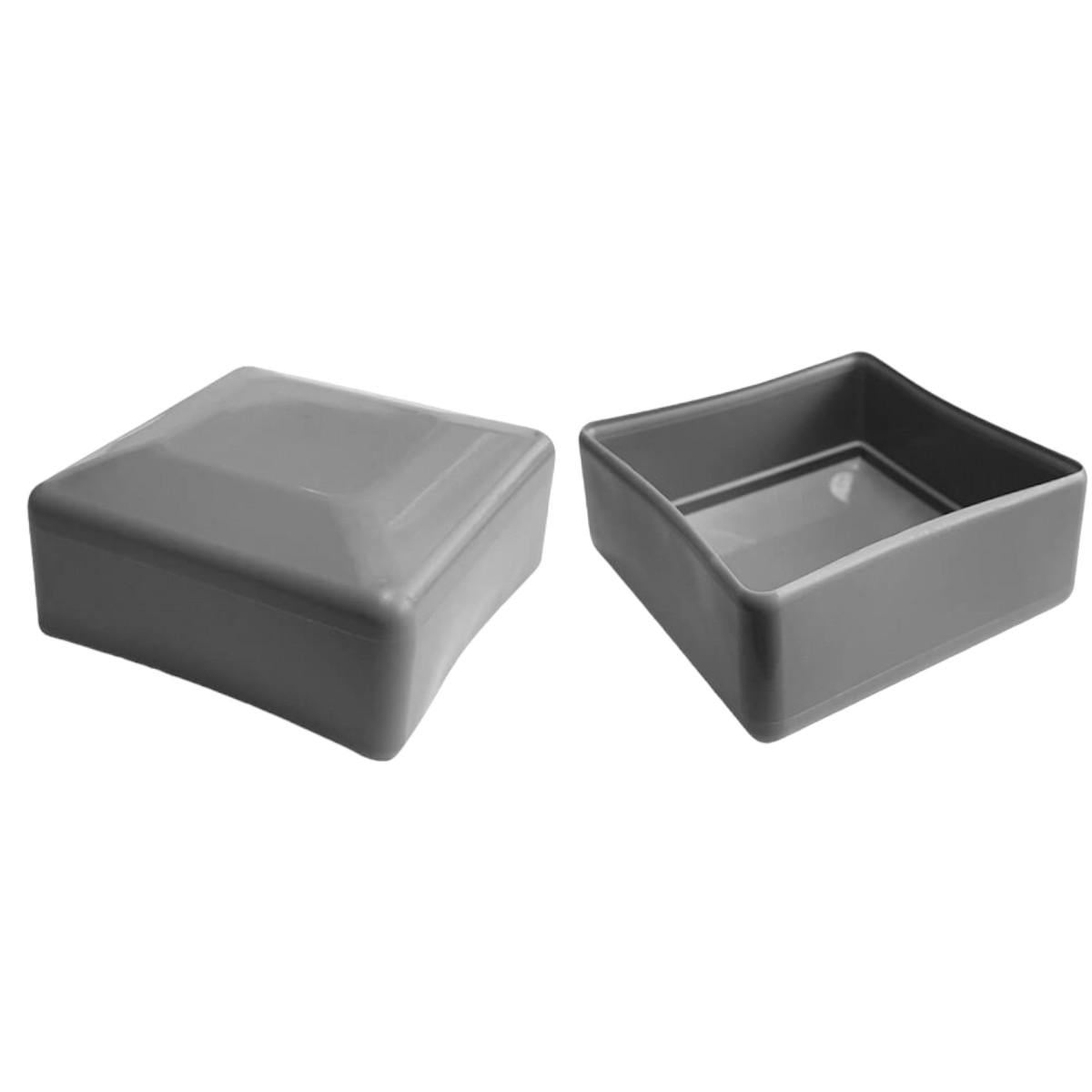 Заглушка Steelfix 60х60 мм зовнішня квадратна для трубы 25 шт. Серый (245628) Заглушка Steelfix 60х60 мм зовнішня квадратна для трубы 25 шт. Серый (245628)
