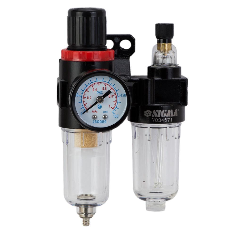 Блок підготовки повітря у зборі Sigma 500 л/хв 1/4” (7034571)