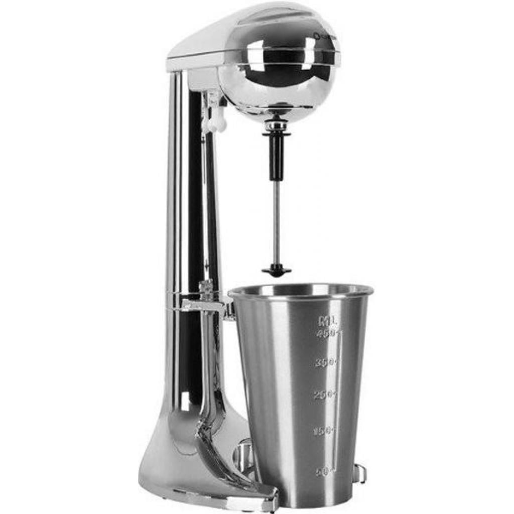 Барный миксер и вспениватель молока Clatronic BM 3472 чаша 650 мл из нержавеющей стали 65 Вт 2 скорости 2в1 Хром (3472)