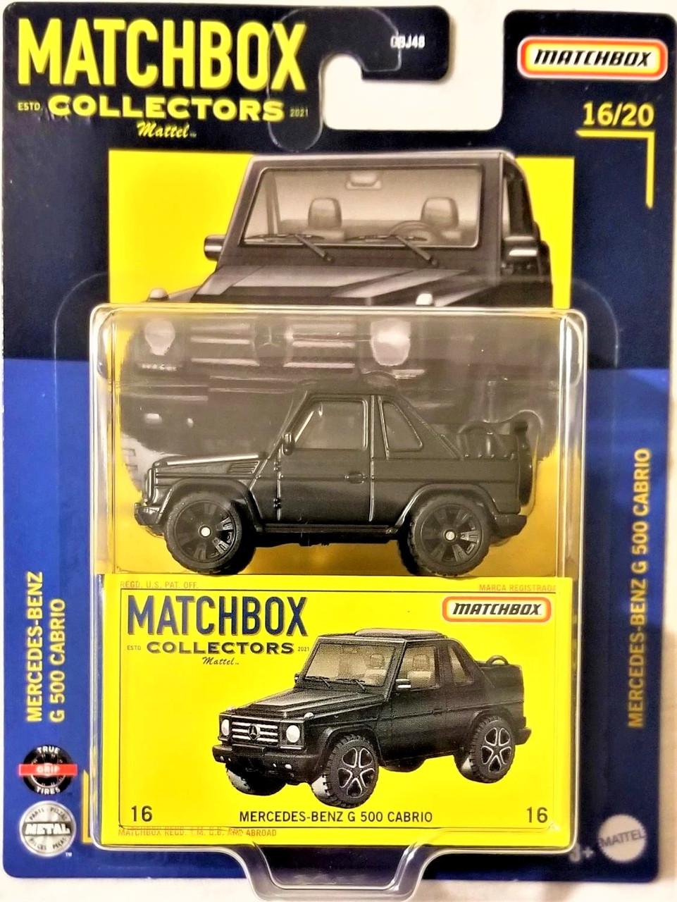 Игрушечная машинка Matchbox 14 Mercedes-Benz G 500 Cabrio 2021 Collectors Series №16 (GRK19) Игрушечная машинка Matchbox 14 Mercedes-Benz G 500 Cabrio 2021 Collectors Series №16 (GRK19)