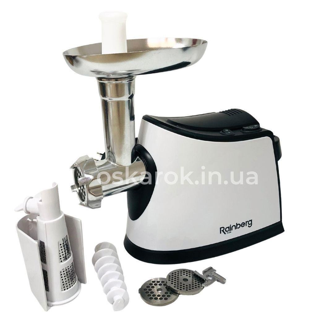 М'ясорубка електрична для томатного соку Rainberg RB-674 3000W (2587940746) - фото 7 М'ясорубка електрична для томатного соку Rainberg RB-674 3000W (2587940746) - фото 7