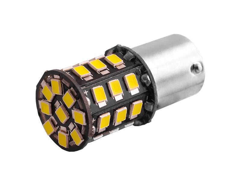 Автолампа светодиодная T25 P21W 1156 12 В SMD2835-33led Белый (2181)