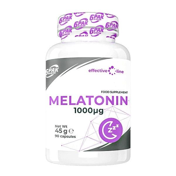 Мелатонін для спорту 6PAK Nutrition Melatonin 90 Tabs