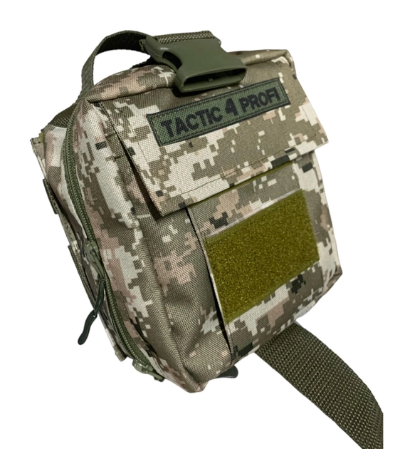 Сумка для аптечки оксфорд Піксель зелений (12518356)