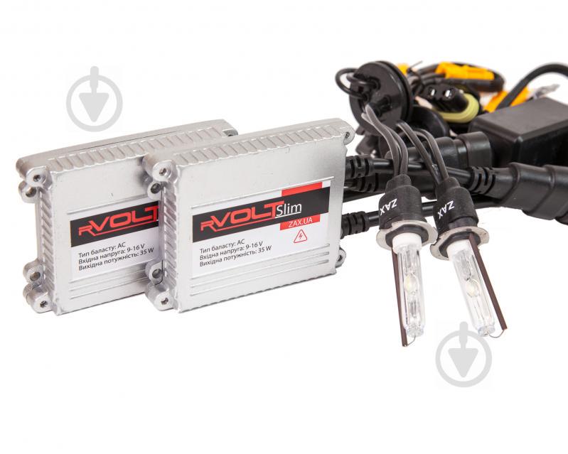 Комплект ксенону rVolt slim 35W 9-16V Zax ceramic H3 3000K Комплект ксенону rVolt slim 35W 9-16V Zax ceramic H3 3000K