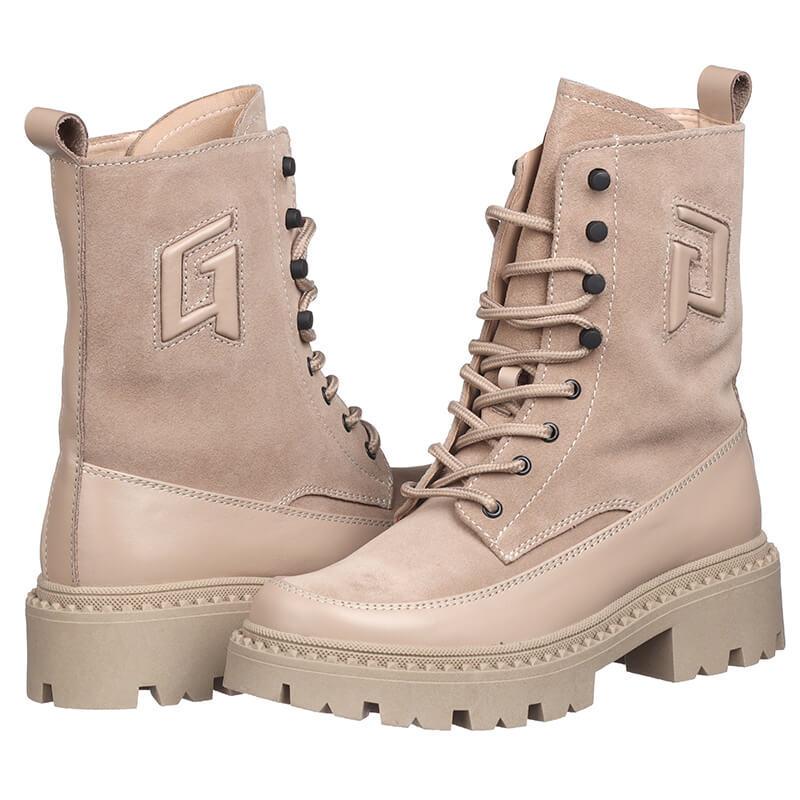 Ботинки женские Best Vak БЖ62.2-505 замшевые р. 36 Бежевый (10022)