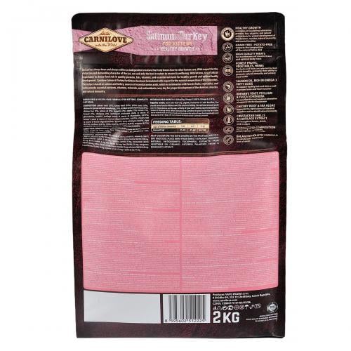 Корм сухий Carnilove Cat Salmon & Turkey для кошенят/лосось та індичка/2 кг - фото 2 Корм сухий Carnilove Cat Salmon & Turkey для кошенят/лосось та індичка/2 кг - фото 2