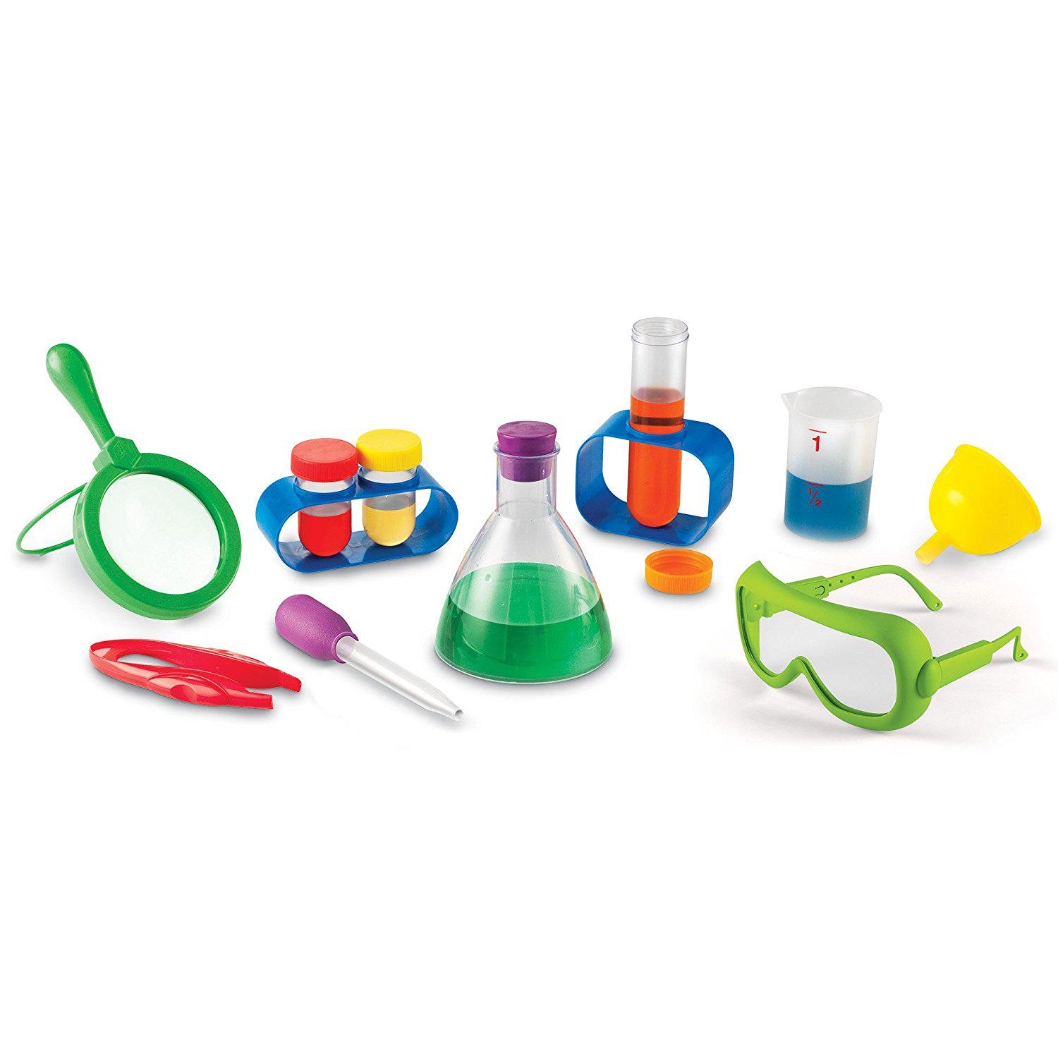 Игровой набор Лаборатория науки Learning Resources Primary Science Learning Lab 12 деталей (LER 2784) - фото 1