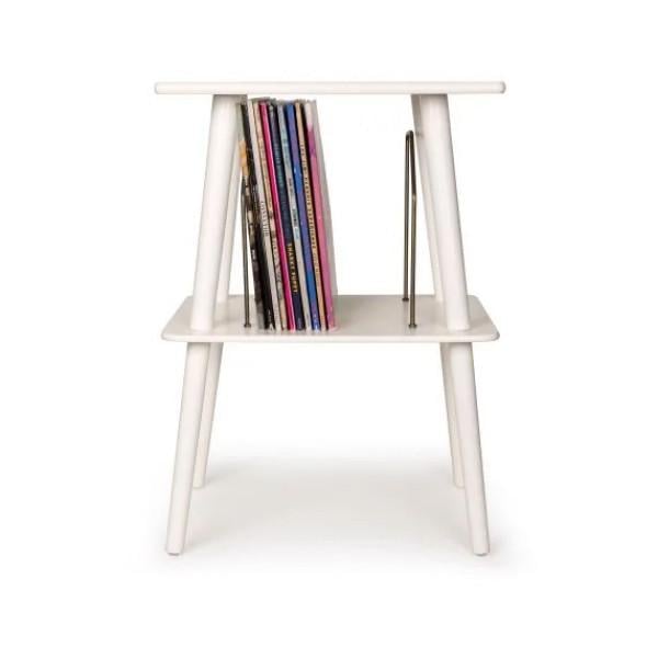 Стіл під програвач Crosley Manchester Entertainment Stand White (58980)