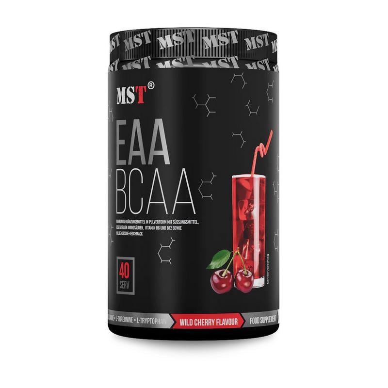 Аминокислоты MST BCAA&EAA zero 520 г Дикая вишня