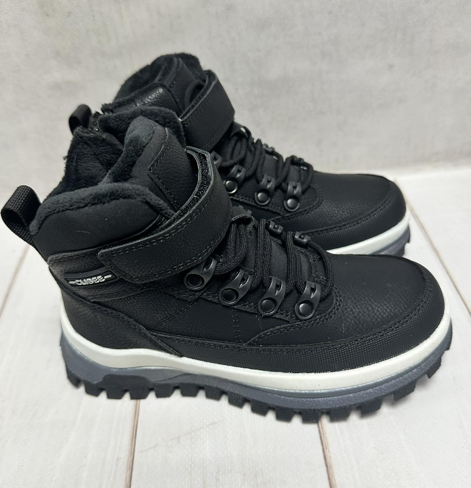 Черевики дитячі Clibee зимові на овчині р. 34/21,5 см Чорний - фото 3 Черевики дитячі Clibee зимові на овчині р. 34/21,5 см Чорний - фото 3