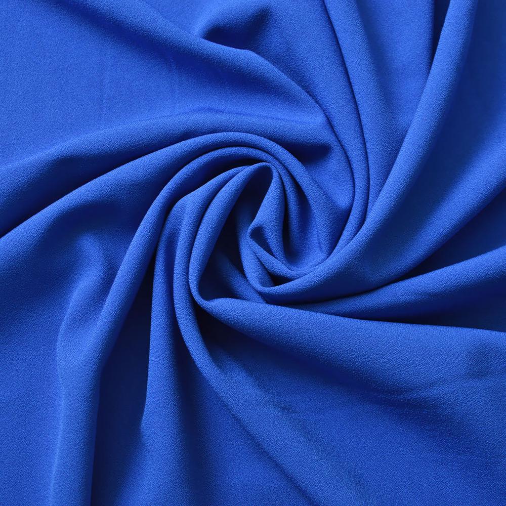 Ткань шифон Мосс креп V-6 Электрик (11070)