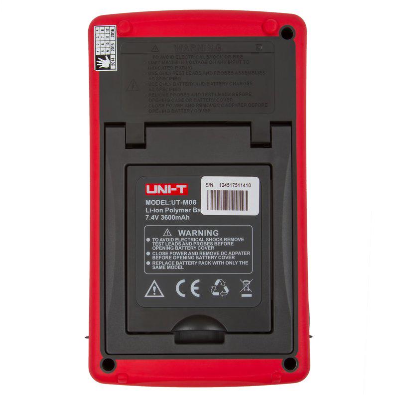 Портативный цифровой осциллограф UNI-T UTD1050CL (854593) - фото 3