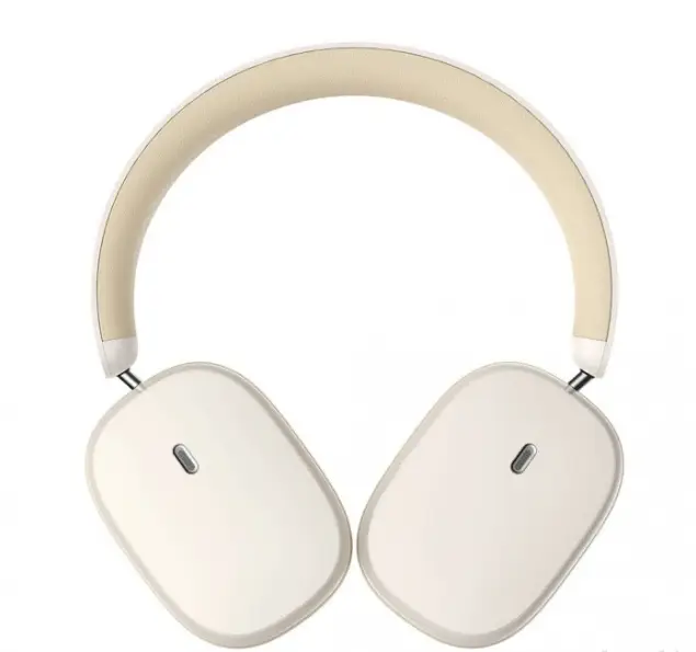 Наушники беспроводные BASEUS Bowie H1 Noise-Cancellation Wireless Headphones NGTW230202 Creamy/White - фото 4