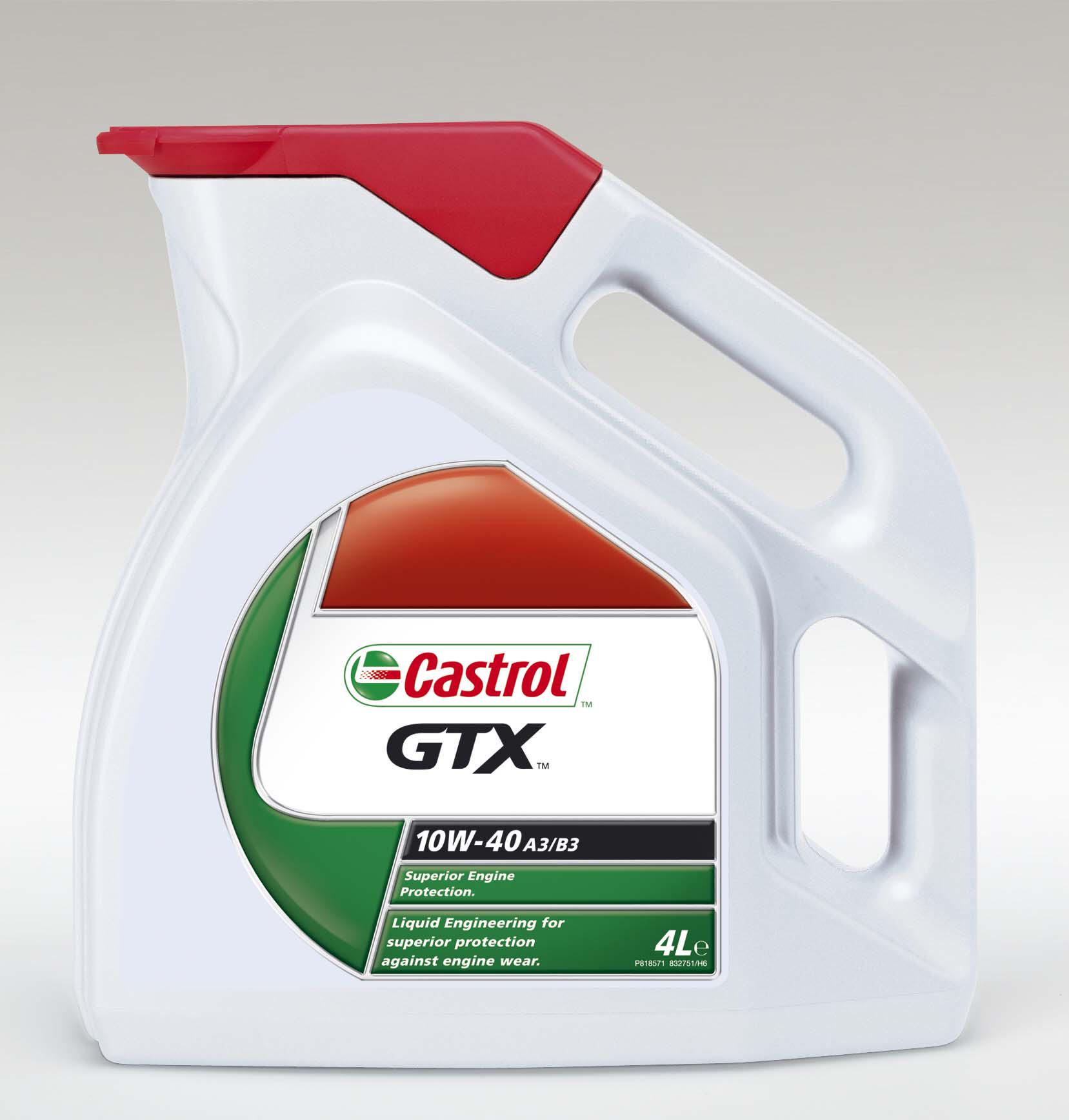 Моторна олива Castrol GTX 15W-40 A3/B3 4 л - фото 1