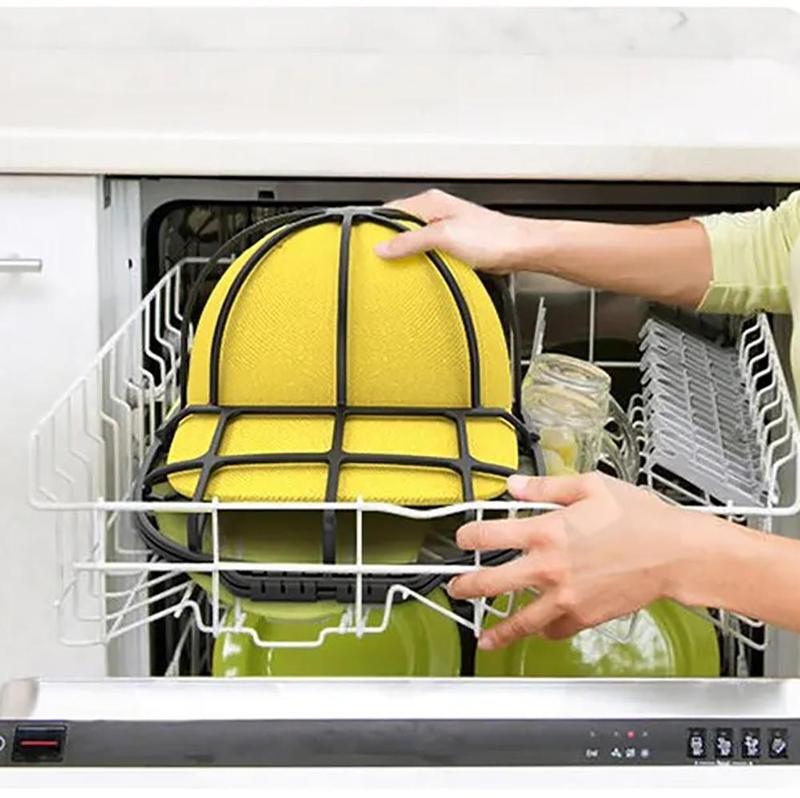 Пластиковый футляр для стирки кепки Каркасная форма для размещения бейсболки Защита от деформации - фото 6