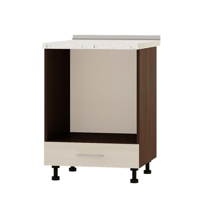 Модуль кухонний під духовку Еверест Оптима Н85-600 без стільниці 60х47х82 см Дуб шамоні світлий (DTM-3849) Модуль кухонний під духовку Еверест Оптима Н85-600 без стільниці 60х47х82 см Дуб шамоні світлий (DTM-3849)