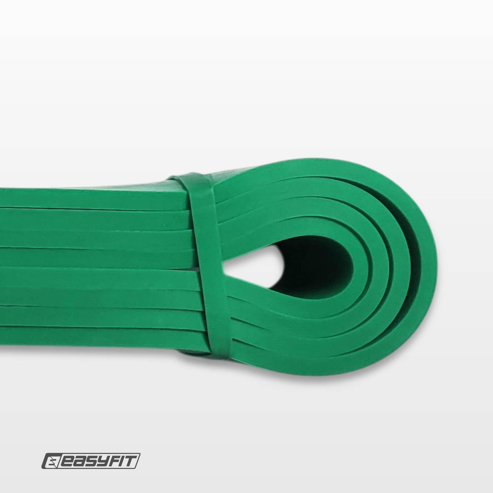 Гумова петля EasyFit Power Bands 19-65 кг для підтягувань Зелений (EFPB1965-Gr) - фото 4