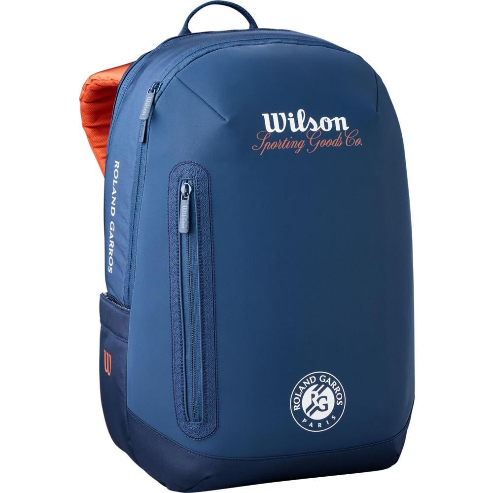 Рюкзак Wilson ROLAND GARROS 2026 SESSIONSOIRE BACKPACK 32 л 30x22x48 см Синій (WR8054001001)